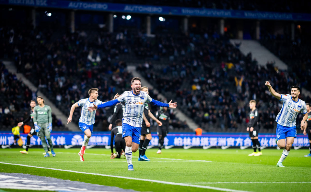 Hertha BSC gegen Borussia Mönchengladbach - Bundesliga